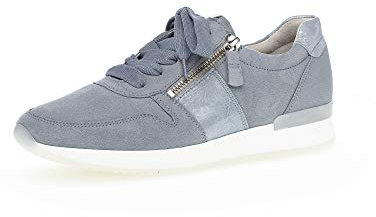 Gabor Damen Sneaker, Frauen Halbschuhe,lose Einlage,Best Fitting,Ladies,Women's,Woman,schnürschuhe,schnürer,Halbschuhe,aquamarin,42 EU / 8 UK