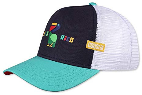 Uprock Coastal Cap - Djinns Cap Baseballcap - Sommercap - Mütze für Sie und Ihn - Trucker Cap - viele Verschiedene Coole Limitierte Designs (Costa Rica)