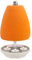 Teelichtlampe Orchidee, ORANGE - *7Jahre Garantie* - LIVESTYLE IN Keramik, Licht & Wärme, Handarbeit Teelichtofen - 5 Teelichter (inkl. Teelichter + Feuerzeug) Über 20.000 sehr zufriedene Kunden!