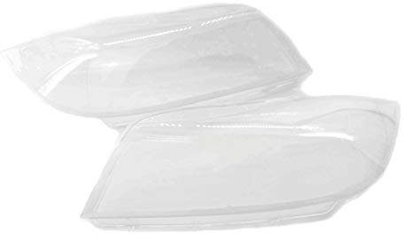 Lichtscheibe Scheinwerfer Abdeckung,Streuscheibe 1 Paar Auto Xenon Scheinwerfer Glaslampe Linsenabdeckung für BMW 3 E90 E91 Scheinwerferglas Streuscheibe