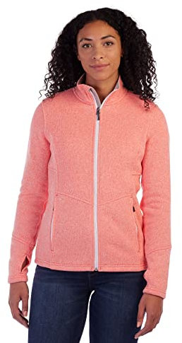 Spyder Damen Soar Fleecejacke, Dark Pink, M EU