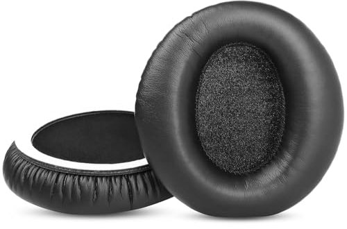 YunYiYi Replacement Earpads Memory Foam Compatible with Silensys E7 Cowin E7 Active Noise Cancelling Headphones Parts Ear Cushions (Black)