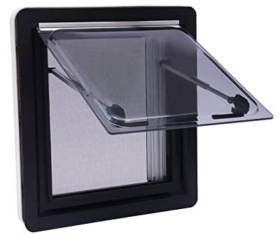 Fenêtre d'exposition pour camping-car 45 x 50 cm avec moustiquaire et assombrissement