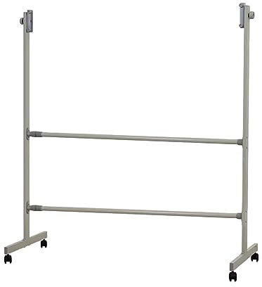 MAXHID Nur Universeller Mobiler Ständer, Verstellbarer Metallständer Auf Rädern, Für Whiteboard, Kreidetafel, Trocken Abwischbare Tafel, Pinnwand
