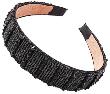 Beavorty 1Stk stylische stirnbänder für damen glitzer haarreif modische Stirnbänder Glitzerstirnbänder für damen Haarreifen aus Strass harte Haarbänder für Frauen glitzerndes Haarband Blitz