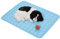 YXHZVON Haustier Kühlmatte, Waschbares Hundematte, Sommer Kühlkissen für Hunde, Selbst Kühlende Hundematte für Zuhause Unterwegs oder im Auto, 100 x 70 cm, XL, Blau