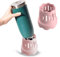 Égouttoir à bouteilles en silicone pour un séchage plus rapide, égouttoir à bouteilles pour tasse Stanley, verre à vin, tasse à café, tumbles de voyage, HydroFlask, Yeti, Camelbak, FrostBuddy (rose)