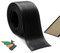 Treppenkantenprofil PVC Selbstklebend Kantenschutz Antirutsch-Profil Winkelprofil Treppenkantenprofil PVC Stufenkantenprofil In 10 Längen & 9 Farben Integral Anti Rutsch Streifen Treppe ( Color : Nero