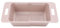 Chest Freezer Basket, 15 to 25KG Bearing Freezer Storage Bin Expandable with Handle, Universal Adjustable Deep Freezer Organizer Bin for Kitchen (Pink)