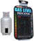 Magnetic Gas Bottle Level Indicator, Gas Tank Level Indicator Magnetic Gauge Bottle, Indicator Gauge Motorhome Travel Bbq