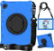 Case Compatible with Lenovo Tab M10 TB-X505F / TB-X605F (10.1) Tablet Case for Kids, Light Weight EVA Rugged Shockproof Full Cover, 360 Rotating Handle Stand Cover(Blue)