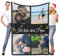 LNM Personalisierte Geburtstagsgeschenk für Männer, Personalisierte Decke mit Foto, Personalisierte Decken, Personalisierte Kuscheldecke mit Foto, Personalisiertes Geschenke für Papa, Baby, Kind