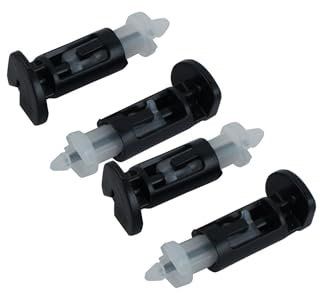 INFINAUTO 4 x Heatsink Mount Pin for Cooling Fan LGA 775 Socket Stylish Design