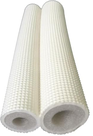 Generic OOJAWAAYS-WHITE-ID-16MM Tube D'isolation Tuyaux de Mousse élastomère Ignifuge Thermique pour l'isolation de Tuyau d'eau Tuyau D'isolation de Climatisation ID 16/20/25/32mm (Blanc,ID-16mm)