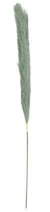 Ligne Déco - Plumeau Artificiel Bleu Pacifique - Lot de 4 - Décoratif - Élégant - Tendance Déco - Fleurs Artificielles - Durable - Entretien Facile - Plante Artificielle Intérieur - Plastique - 77cm