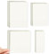 400 hojas de notas adhesivas transparentes, resistentes al agua, reescribibles, 4 tamaños para la escuela, accesorios de escritorio aesthetic,studenten gadgets,papelería, oficina, papelería, hogar