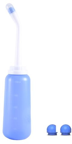 Diheohg HandwäSche Waschen Schwangere Sprayer Bidet Tragbare LangdüSe Baby 500 Ml WC-Reinigungsmittel mit GroßEr KapazitäT