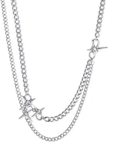 SKJUBLPG Halskette Ketten Schmuck Herren Frauen Anhänger Necklace Halsketten Für Damen 01