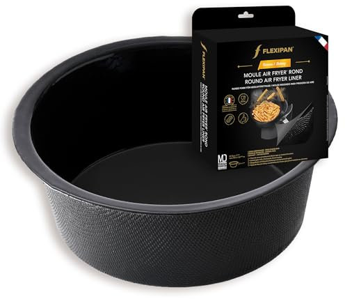 Silpat Liner - Cesta para freidora de aire, unisex, color negro