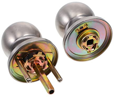 DOITOOL Türschloss Für Haushalt Kugelschloss Mit Schlüssel Steckschloss Für Zimmertüren Langlebiges Und Kugelschloss Für Badezimmer Schlafzimmer Und Arbeitszimmer
