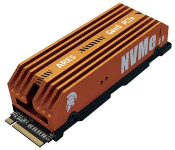 DATO SSD SSD Gen5 M.2 de 4 TB con disipador de calor PCIe 5.0 x4 unidad interna de estado sólido de hasta 12.000 MB/s de lectura, 10.000 MB/s de escritura de alta velocidad, duradero, fácil de