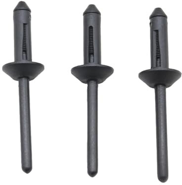 DZMZL Nylon-Blindnietenkörper für Kotflügel, Stoßstange, Faszien, Kotflügel und Innenverkleidung 20612732 für GM QTY15