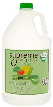 Supreme Organic Distilled White Vinegar, 1 Gallon
