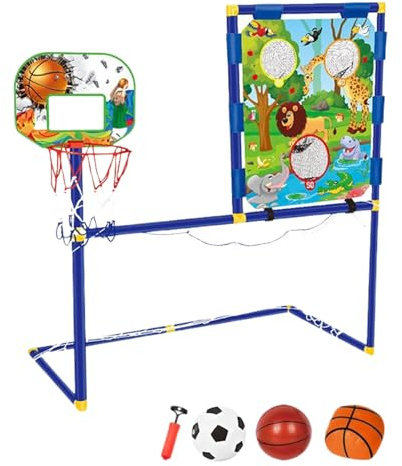 Fußball Zielscheibe,Wurfspiel Mit Football, Basketball Und Sandsack | Kinder Basketballspiel,Für Tailgate-Party Karneval Geburtstag Festival Garten Feld Hof Outdoor Herbst Mädchen