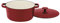 Cuisinart Chef's Classic Cocotte ronde en fonte émaillée avec couvercle de 5 litres, rouge cardinal