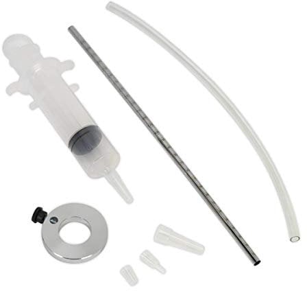 Sealey Ms033 Motorcycle Fork Oil Level Gauge with Top-Up Syringe