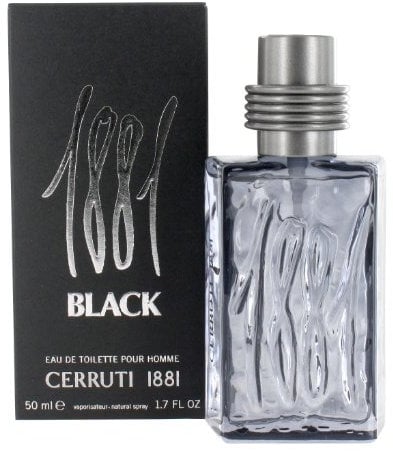Nino Cerruti 1881 Black EDT Spray 50ml, 1er Pack (1 x 50 ml)