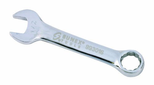 Sunex 993016 1/2-Inch Stubby Combination Wrench