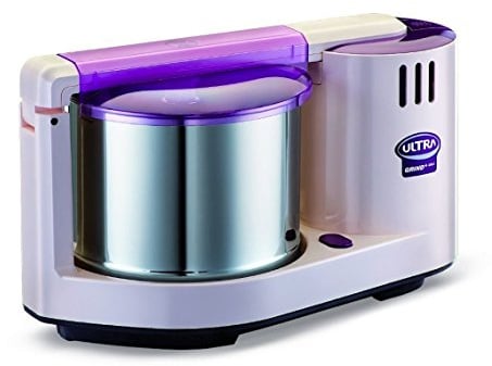 Ultra Grind+ Gold 2 Liter Table Top Wet Grinder with Atta Kneader, 110 Volt