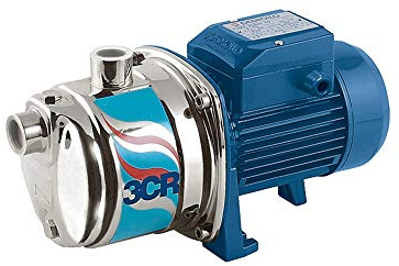 Pompa Centrifuga 0,6Hp 3CRm80N Multigirante Acciaio Inox 220V Acqua 3CR Pedrollo