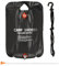 Relaxdays 3 x Campingdusche 20 l im Set, Solardusche Camping, zum Aufhängen, faltbar, mit Handbrause, Mobile Außendusche, schwarz