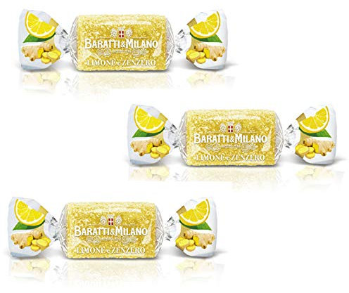 CARAMELLE MORBIDE BARATTI & MILANO GIADA GELATINE ZENZERO E LIMONE 500 GR GELEES