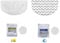 LeFix 2 Pack Washable Steam Mop Pads Replacement + 2 Fragrance Discs Compatible with Bissell Powerfresh 1940 1440 1544 1806 2075 Series, Model 19402 19404 19408 19409 1940a 1940f 1940q 1940t 1940w