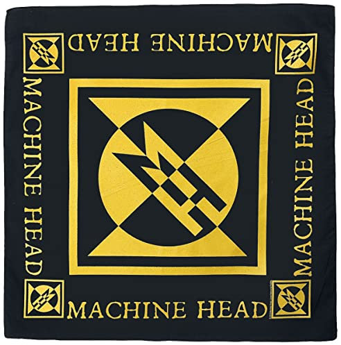 Machine Head Diamond Logo - Bandana Unisex Tuch Multicolor 100% Baumwolle Band-Merch, Bands