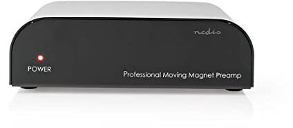 Pre-amplificatore - Ingresso collegamento: 1x RCA - Uscita collegamento: 1x RCA - 2 Canali - Phono/Piatto girevole - Automatico - Nero