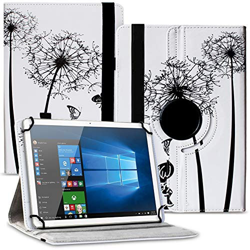 Tablet Tasche kompatibel für Vankyo MatrixPad S7 Hülle Schutzhülle Case Schutz Cover aus Kunstleder Standfunktion 360° Drehbar Universal Klapp Etui, Farben:Motiv 7