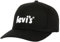 LEVIS FOOTWEAR AND ACCESSORIES Damen Women's Poster Logo Cap, Regular Black, UN