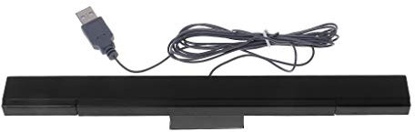 MSEKKO Barra de sensor receptores con cable IR señal Ray Reemplazo de la toma USB para Wii Control remoto