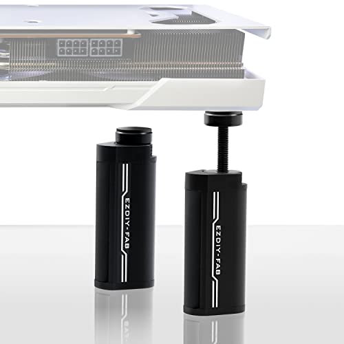 EZDIY-FAB GPU-Halterung, Grafikkarten-Halterung, GPU-Unterstützung, höhenverstellbar, Aluminium-Videokartenhalter
