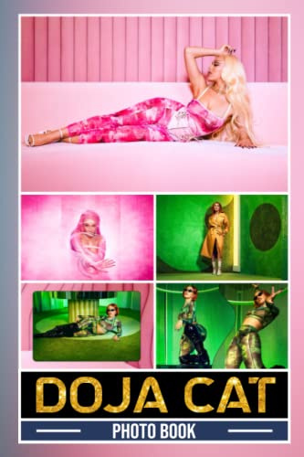 Dọja Cạt Photo Book: Famous Artist Pages With Bubble Butt Photoshoot For All Ages Relaxation And Stress Relief | Size 6X9 Inches
