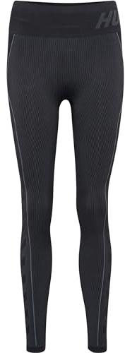 hummel Te Christel Seamless Mid Waist Leggings Damen schwarz, S Damen