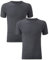 Style Lockers® Pack of 2 Mens Thermal Short Sleeve Base Layer Top - Adults Winter Ski Inner Vest Warm Underwear T-Shirts - Quick Dry Undershirt for Outdoor Sports Running (Black, X-Large)