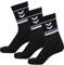 hummel Stripe Crew 3-Pack Socken schwarz, 46-48 Unisex