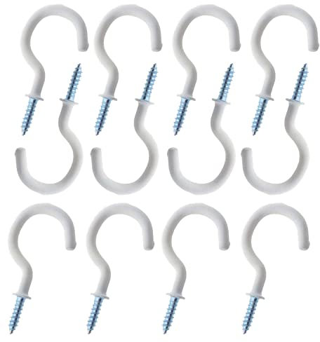 varivendo 10er Set Schraubhaken 5,4 cm