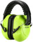 ProCase Cuffie Antirumore, NRR 28 dB Cuffie Antirumore per Ambito Lavorativo, Lavoro Sul Trattore, Isolanti per Studiare, Falciatura, Sparare, Aereo, Muscia Forte -Giallo Fluo