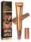 Cream Bronzer Contour Beauty Wand, Highlighter and Bronzer Stick with Cushion Applicator Attached Easy to Blend,Long Lasting & Smooth Natural Matte Finish (Dark Brown)